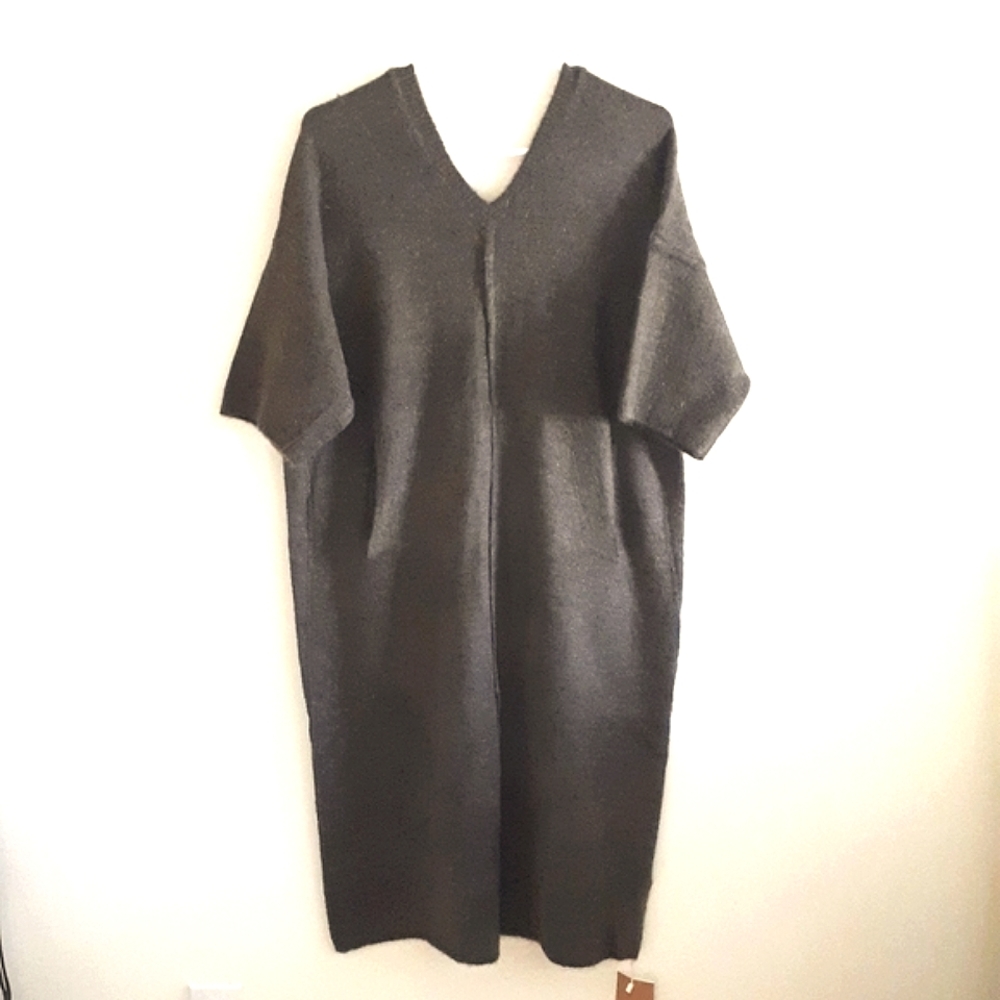 Wool blend Sweater dress/New